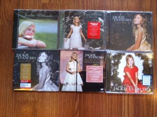 Complete Autographed Set of Jackie Evancho CDs Including Prelude to A