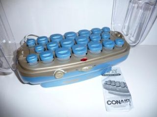 20 Conair ion Shine Instant Heat Hot Rollers Pageant Clips 12 Temp