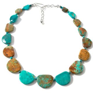 Jay King Turquoise Sterling Silver Beaded Necklace