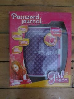 Girl Tech Password Journal Electronic Diary Girl Tech Password Journal