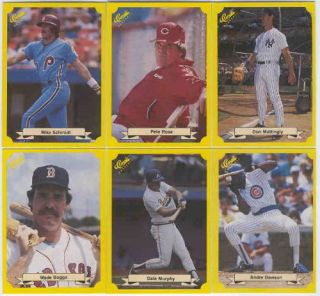 Jose Canseco #125 1987 Classic Yellow w/greenback