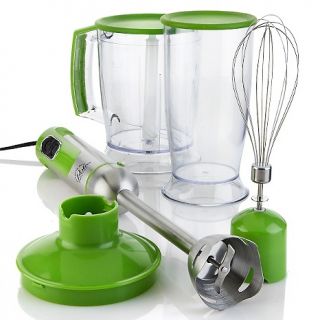 Wolfgang Puck Stainless Steel Immersion Blender/Chopper