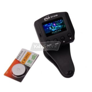 included 1 x clip on electronic acoustic guitar bass violin tuner 1 x