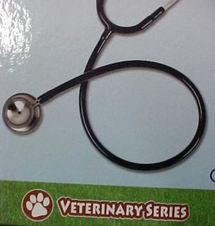 Stethoscope Veterinary Clinical 1 Navy Vet Cat Dog New