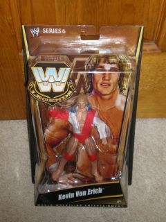 WWE Legends Kevin Von Erich Figure Series 6 Brand New and Factory