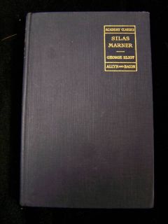 Vintage Academy Classics Book Silas Marner G Eliot