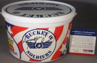 YES SIR R. Lee Ermey TOY STORY Signed UNOPENED Bucket O Soldiers PSA