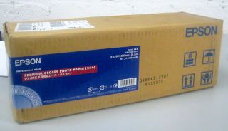 EPSON PREMIUM GLOSSY PHOTO PAPER (250) 16X100 BRAND NEW AND STILL IN