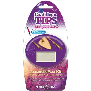 111 1508 purple cows craft iron encaustic wax kit rating be the first