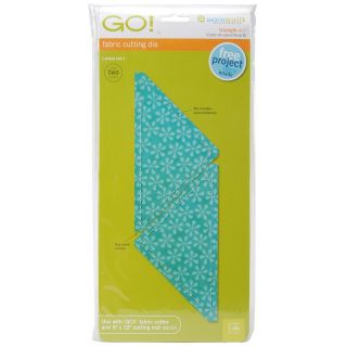 106 6593 go fabric cutting die triangle 4 7 8 quilt block d rating be