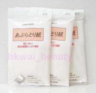 Shiseido Facial Oil Blotting Paper 3 Packs 360pcs