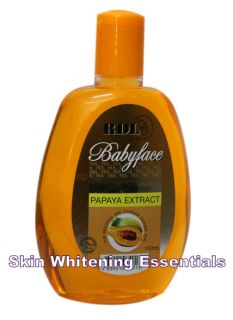  Skin Whitening Papaya Extract Facial Cleanser Toner Use Seller