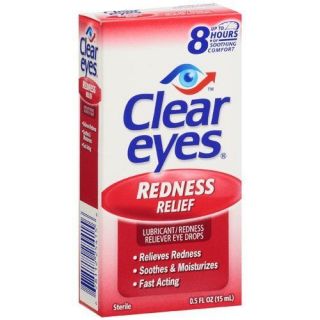 Clear Eyes Redness Relief Eye Drops 5oz USA