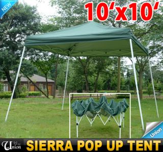  EZ Outdoor Sierra Gazebo Pop Up Canopy Party Tent Tailgating Tent