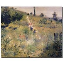 Pierre Auguste Renoir The Lovers 1875 Canvas Art Print   18 x 24