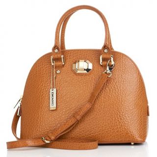 127 428 dknyc dknyc french grained leather dome satchel note customer