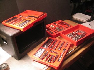 Craftsman Mechanics Tool set most r NEW in Box 4 drawer wrench socket