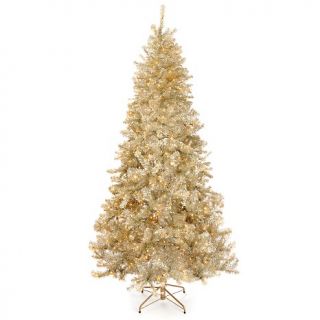 Colin Cowie Pre Lit Christmas Tinsel Tree   7.5ft