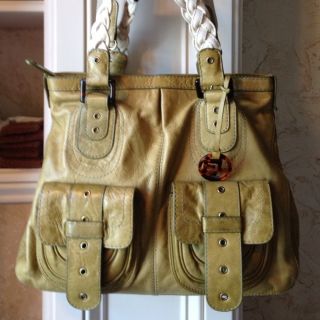 Elliott Lucca MSRP $248 Rich Leather Toska Handbag Shoulder Bag