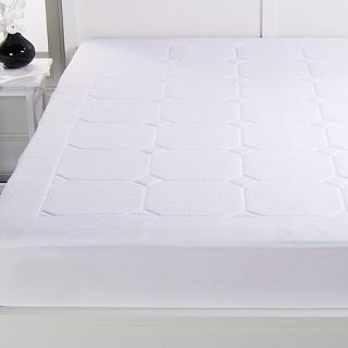 144 934 concierge collection memory foam quilted mattress pad queen