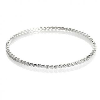 Jewelry Bracelets Bangle Sterling Silver Diamond Accent Bangle