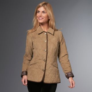 142 808 jeffrey banks jeffrey banks quilted coat with fox buttons note