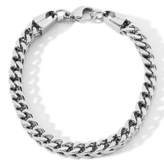 150 937 men s 6mm stainless steel box curb link bracelet note customer