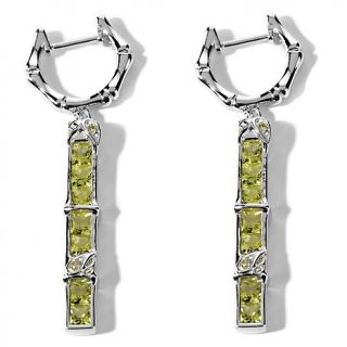 Jewelry Earrings Drop Victoria Wieck 1.43ct Apple Quartz White