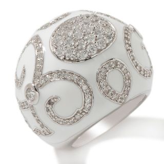 155 045 absolute victoria wieck 1 55ct absolute white enamel and pave