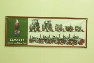  Threshing Machine Steam Gas Era Farm Equipment Tractor Banner