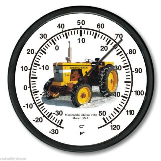  Moline 1964 Tractor Model 304U 10 Farm Wall Thermometer Farmer