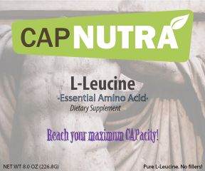 Leucine 8 oz. can [Essential Amino Acid] 45 servings (Leucine)