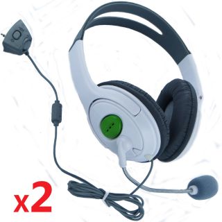 Packs Live Headset Headphone With Microphone for XBOX 360 Slim NEW