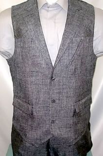 New Arrival Falcone Rail Gray Three Piece Mens Suit Suits