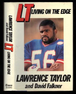  Lawrence Taylor David Falkner New York Giants 1st Ed 0812917030