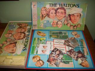 Vintage 1974 The Waltons Family Board Game Milton Bradley 1970s TV