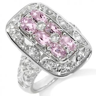 161 640 victoria wieck 2 41ct natural pink topaz and white topaz