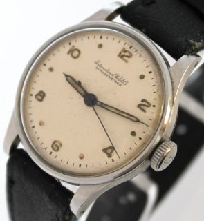 Early IWC Schaffhausen Military Wrist Watch Cal 89