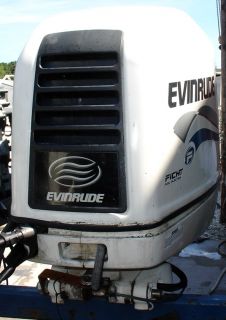 1999 Evinrude 2 Stroke 225 HP Outboard Motor 25 Shaft Boat Engine