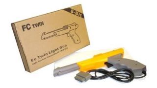 New SNES Twin System Light Zapper Gun for NES Games Yobo Lightgun