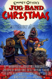 Emmet Otters Jug Band Christmas Movie Poster Limited Editition Poster