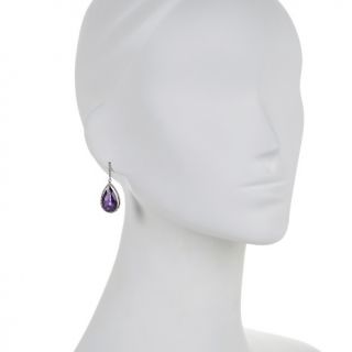 Jewelry Earrings Drop Rarities Carol Brodie Gem & White Topaz