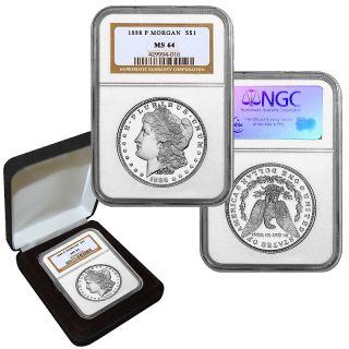 203 994 coin collector 1888 ms64 ngc p mint morgan silver dollar
