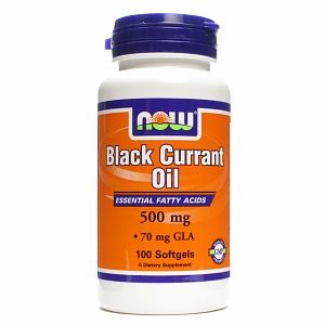 Now Foods Black Currant Oil Essential Fatty Acids 500 MG 100 Sgels