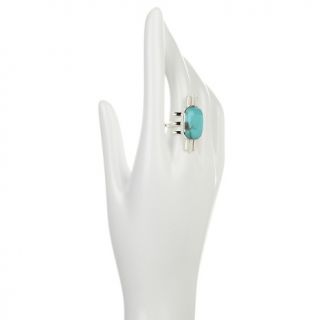 Jay King Campitos Turquoise Sterling Silver North/South Ring