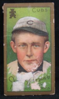 1911 T205 Gold Border Johnny Evers