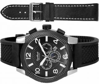 ENGELHARDT Uhrenmanufakturer heavy large XXLMilitary watch black