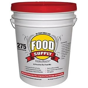 Emergency Survival Food Supply Kit MRE 275 Servings