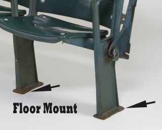  Seat Feet™, you need to identify which type of stadium seats that