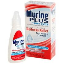 Murine Plus Eye Drops Lubricant Redness Relief 5 FL Oz